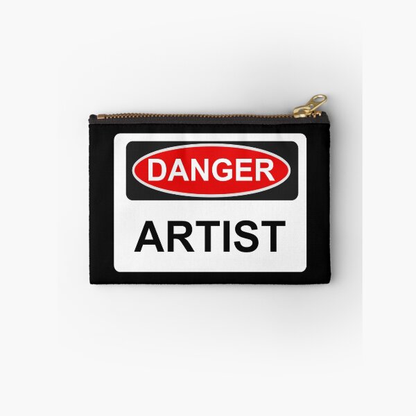 Item preview, Danger Artist - Warning Sign designed and sold by Graphix.