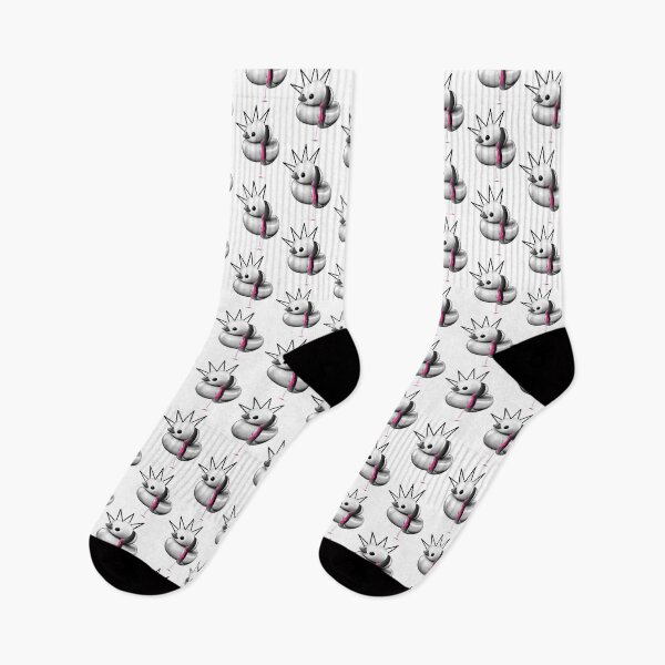 Item preview, Punky the Rubber Duckie in White designed and sold by Hellagreat.
