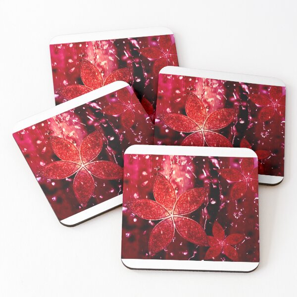 Item preview, Red Flower Art designed and sold by CorvegaDesigns.