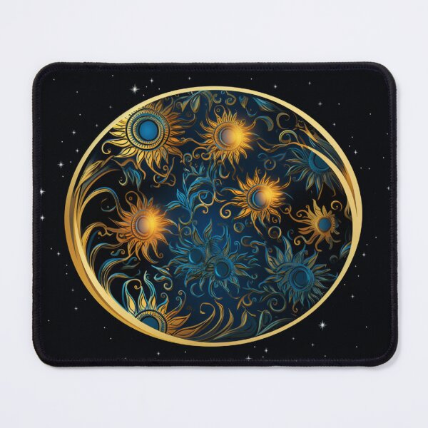 Item preview, Celestial Flowers Sun Moon designed and sold by tivaslove.