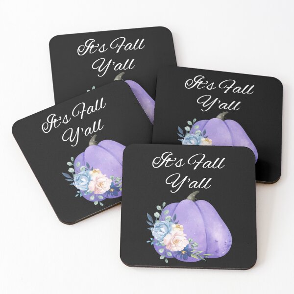 Item preview, It's Fall Y'all Fall Floral Purple Pumpkin  designed and sold by GraphicsClub.