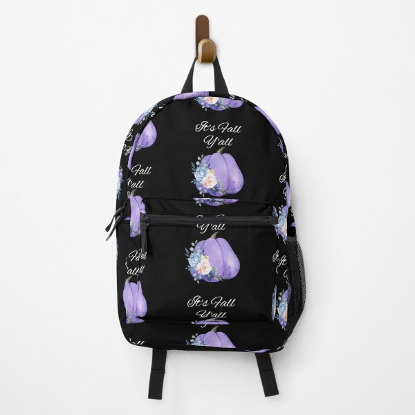 Item preview, It's Fall Y'all Fall Floral Purple Pumpkin  designed and sold by GraphicsClub.