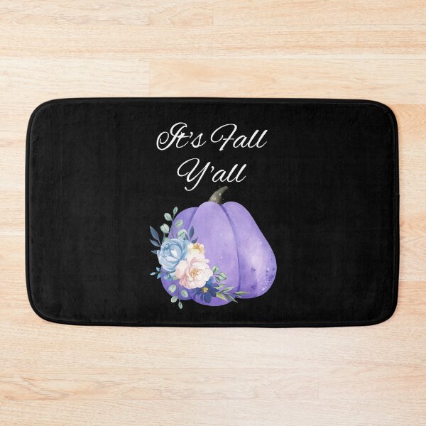 Item preview, It's Fall Y'all Fall Floral Purple Pumpkin  designed and sold by GraphicsClub.