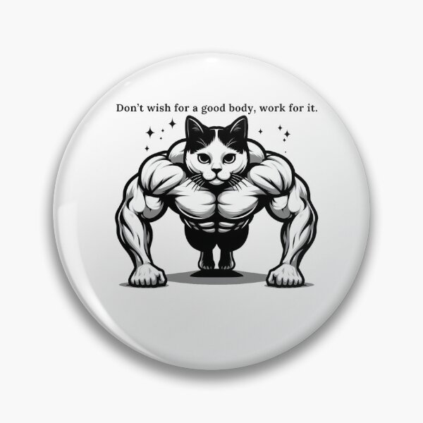 Item preview, Cat slave - The Muscular cat - Cat meme designed and sold by mamacub.