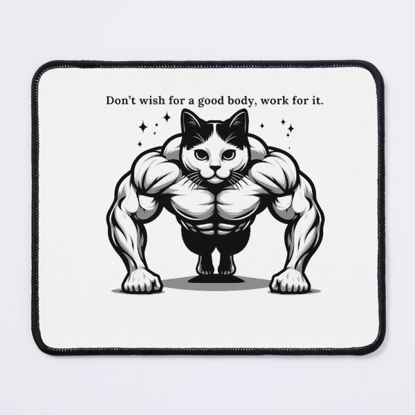 Item preview, Cat slave - The Muscular cat - Cat meme designed and sold by mamacub.