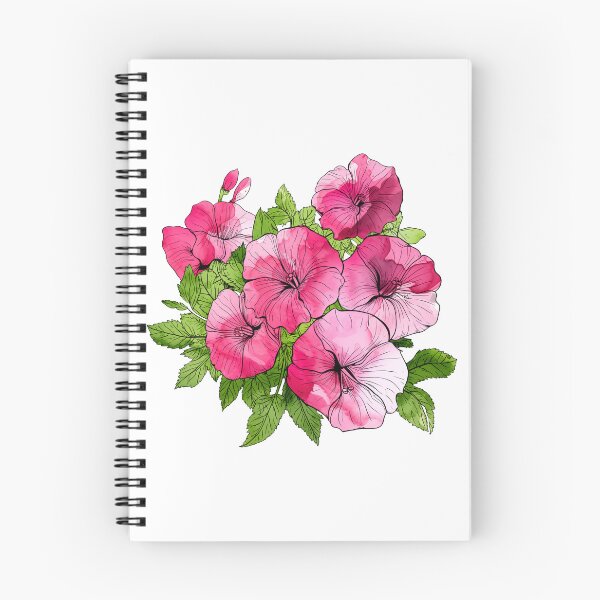 Item preview, Pink Watercolor Petunia Flower designed and sold by BadLuckByDesign.