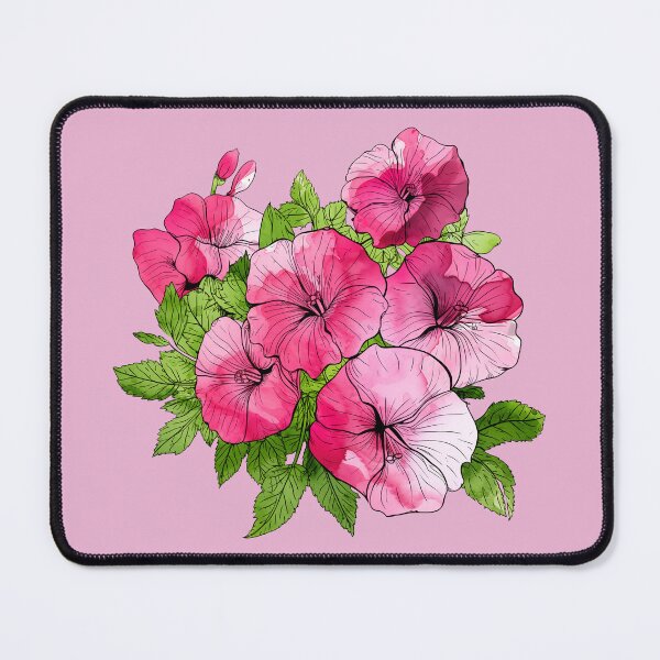 Item preview, Pink Watercolor Petunia Flower designed and sold by BadLuckByDesign.