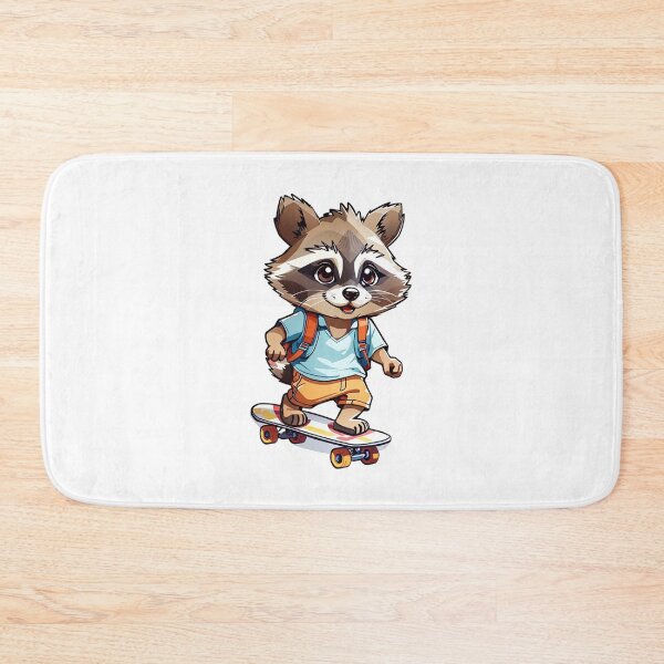 Item preview, Skateboarding Racoon  designed and sold by LabZoidd.