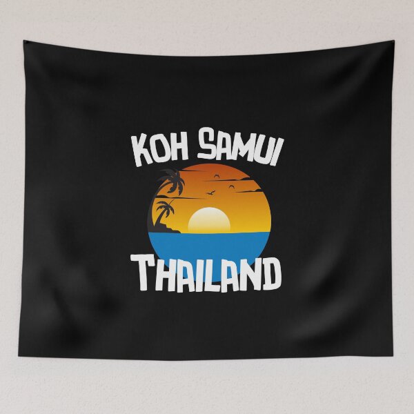 Item preview, Koh Samui Thailand - Sea And Sunset Design designed and sold by RektRepublic.