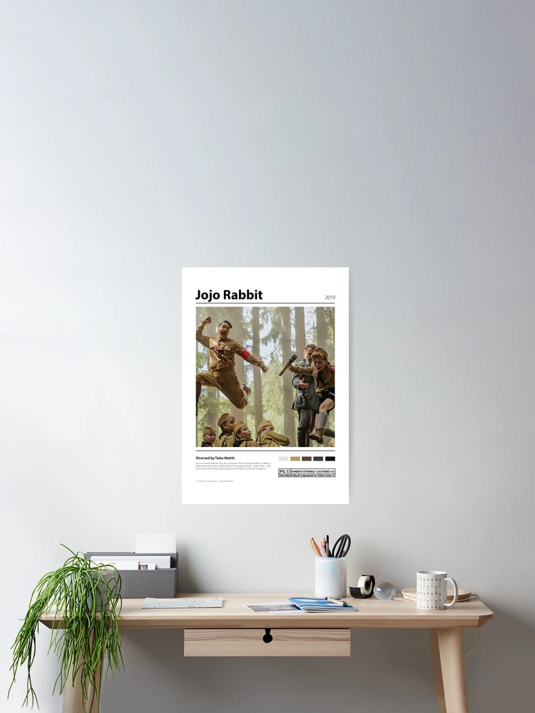 Imagen 2 de 3, Póster con la obra Jojo Rabbit, diseñada y vendida por Fobico.