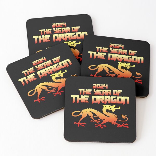 Item preview, Red and Gold Year of the Dragon designed and sold by Kechenoro.