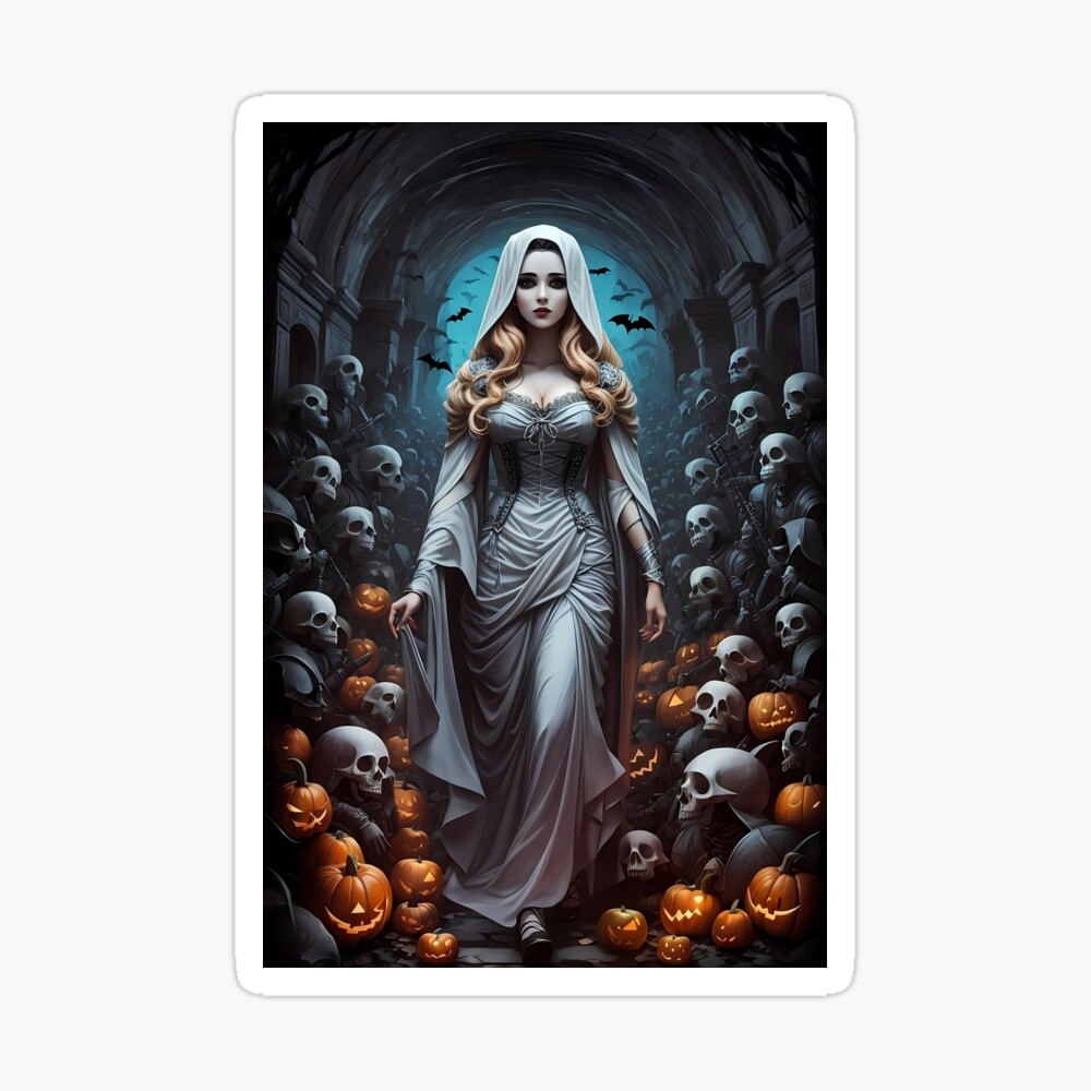 【未使用】アートプリント「The Ghost Queen」AyanoNakano 未使用】アートプリント「The Ghost Queen」AyanoNakano