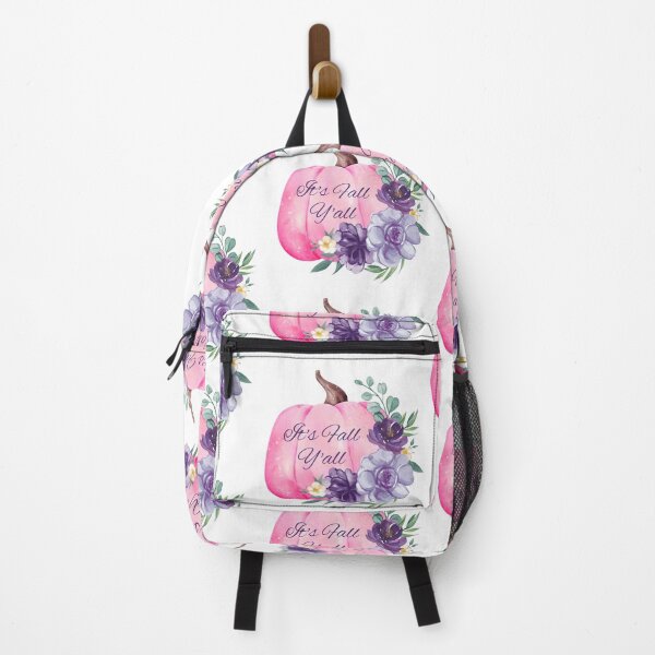 Item preview, It's Fall Y'all Fall Floral Pink Pumpkin  designed and sold by GraphicsClub.