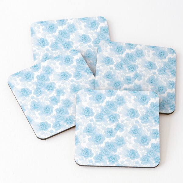 Item preview, Blue Rose floral Seamless patterns  designed and sold by RocketArtInd.