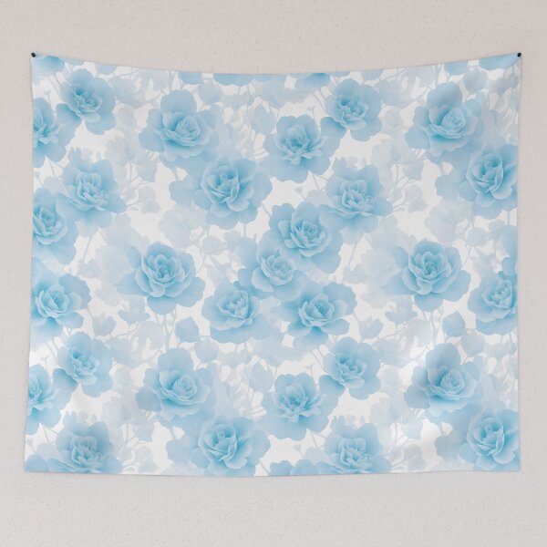 Item preview, Blue Rose floral Seamless patterns  designed and sold by RocketArtInd.