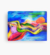 Spirits Recling Nudes Metal Print