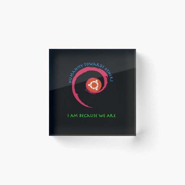 Artikelvorschau, Ubuntu und Debian zusammen entworfen und verkauft von CrystalShine20.