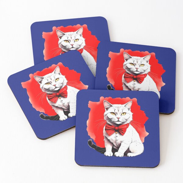 Item preview, Adorable kitten with a red bow around her neck. designed and sold by Natalia-Vlad.