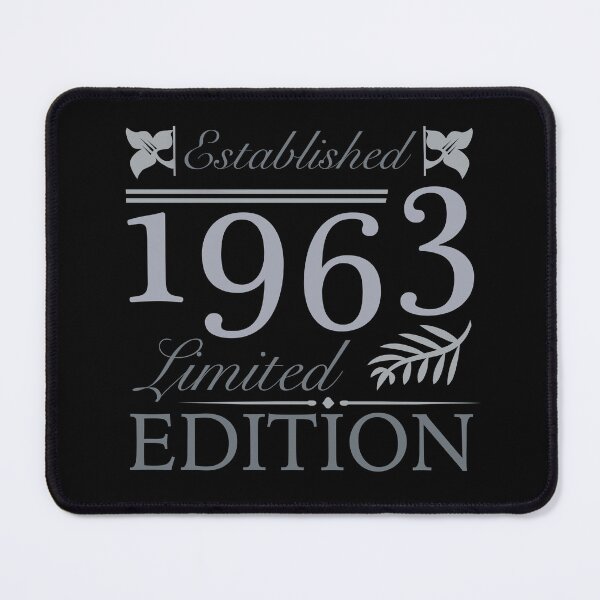 Item preview, Established 1963 60th Birthday designed and sold by thepixelgarden.