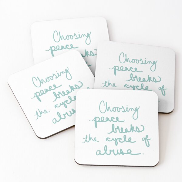 Item preview, Choosing Peace Breaks the Cycle of Abuse designed and sold by abeink.
