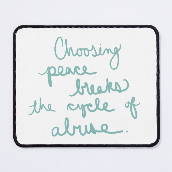 Item preview, Choosing Peace Breaks the Cycle of Abuse designed and sold by abeink.