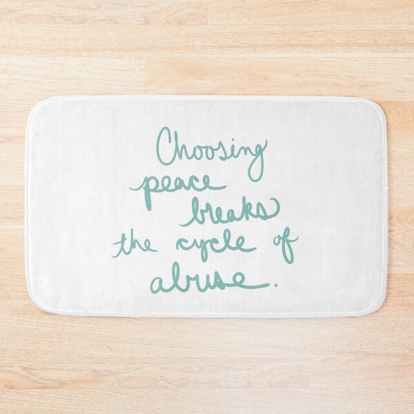 Item preview, Choosing Peace Breaks the Cycle of Abuse designed and sold by abeink.
