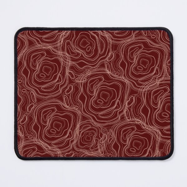 Item preview, Topography pattern - Topographic orange and red abstract groups designed and sold by KMCYZ.