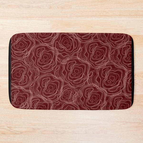 Item preview, Topography pattern - Topographic orange and red abstract groups designed and sold by KMCYZ.