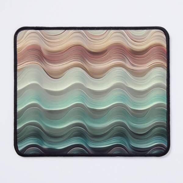 Item preview, Wave pattern designed and sold by blackwhiteblue.