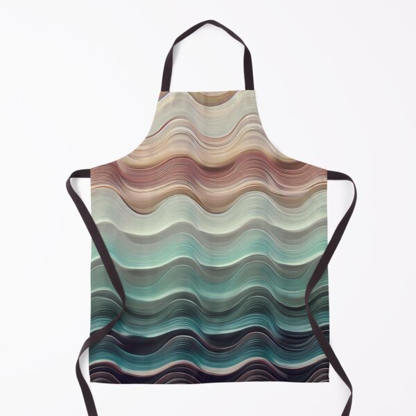 Item preview, Wave pattern designed and sold by blackwhiteblue.