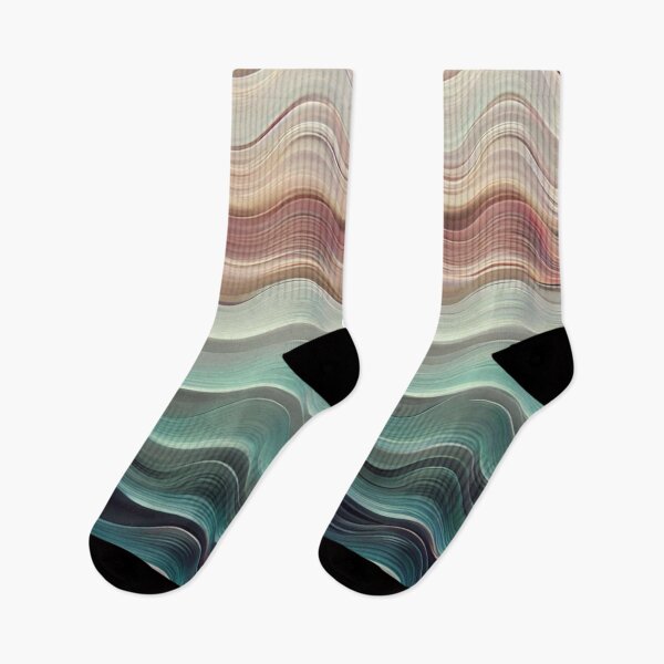 Item preview, Wave pattern designed and sold by blackwhiteblue.