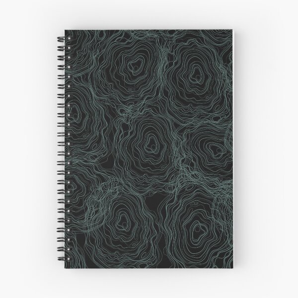 Item preview, Topography pattern - Topographic green and black abstract groups designed and sold by KMCYZ.