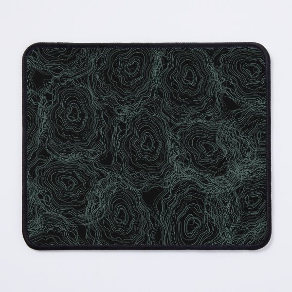 Item preview, Topography pattern - Topographic green and black abstract groups designed and sold by KMCYZ.