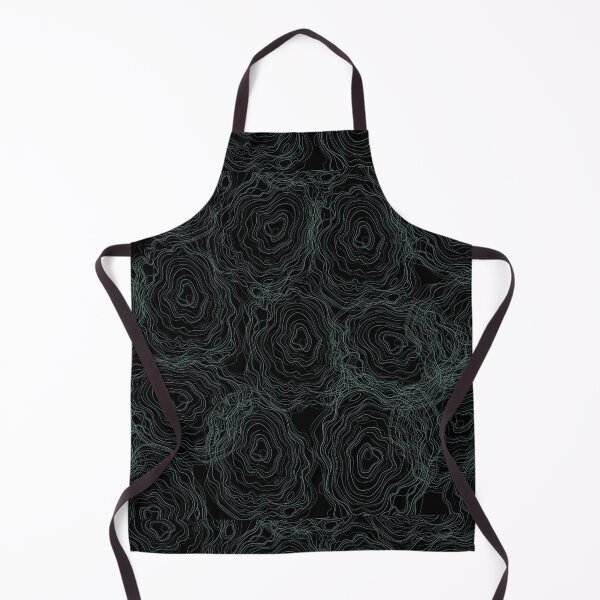 Item preview, Topography pattern - Topographic green and black abstract groups designed and sold by KMCYZ.
