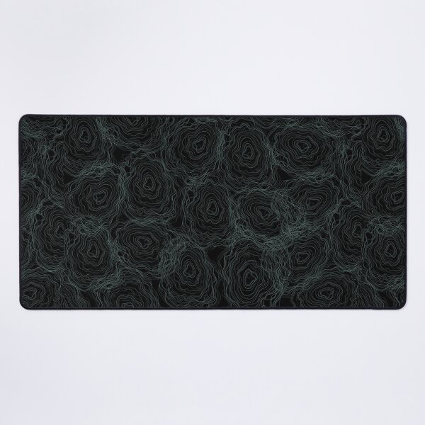 Item preview, Topography pattern - Topographic green and black abstract groups designed and sold by KMCYZ.
