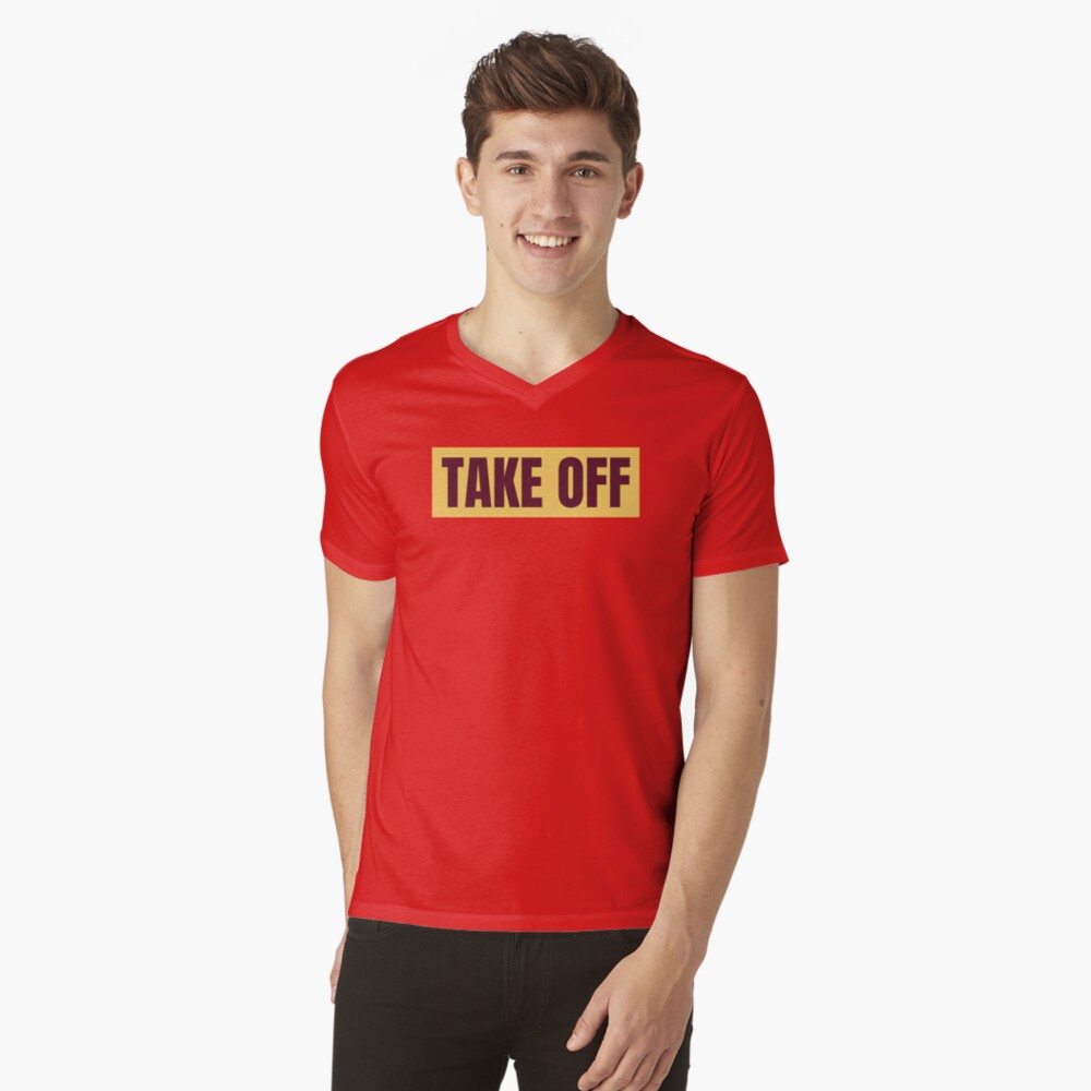 Item preview, V-Neck T-Shirt designed and sold by Teesamust.