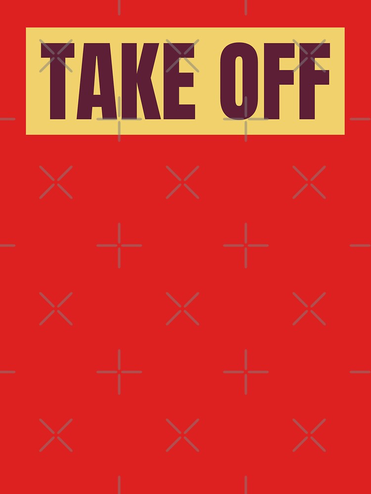 Thumbnail 7 of 7, Classic T-Shirt, Drone: Take Off Text designed and sold by Teesamust.