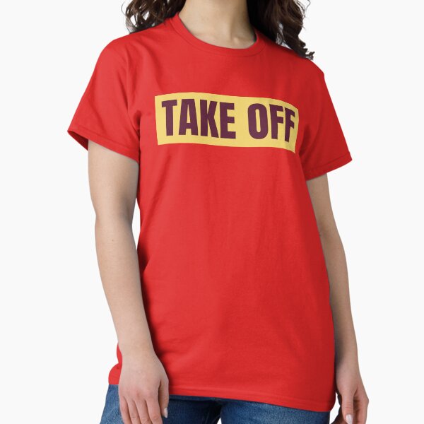Item preview, Drone: Take Off Text designed and sold by Teesamust.