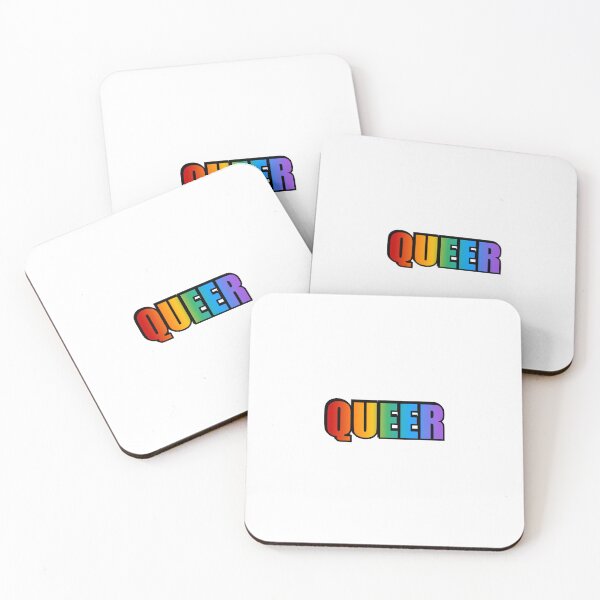 Item preview, Queer - rainbow gay pride flag colors - National Coming Out Day designed and sold by Inspirationmotivation.