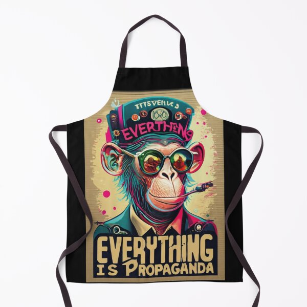 Item preview, Military monkey, everything is propaganda designed and sold by LuckyFamily.