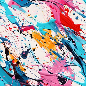 Artwork thumbnail, Abstract Art Pattern by SamDoesDesign