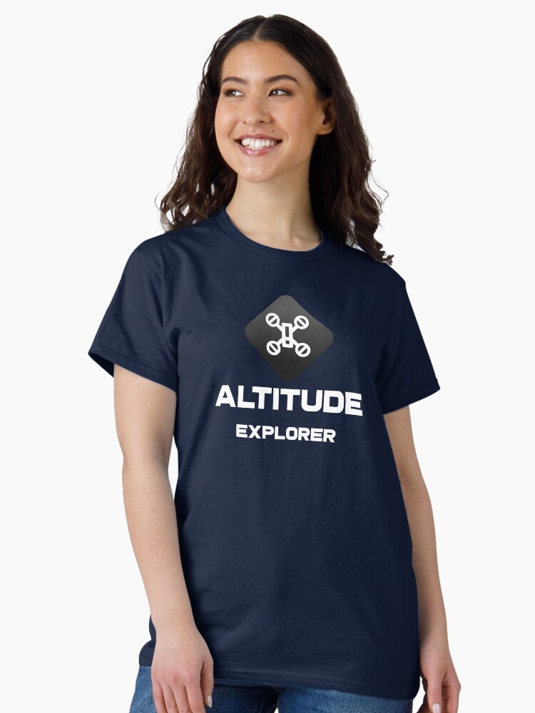 Thumbnail 2 of 7, Classic T-Shirt, Drone: Altitude Explorer designed and sold by Teesamust.