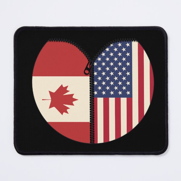 Item preview, Flag of Canada and America, Canadian Americans Gift designed and sold by Tamarage.