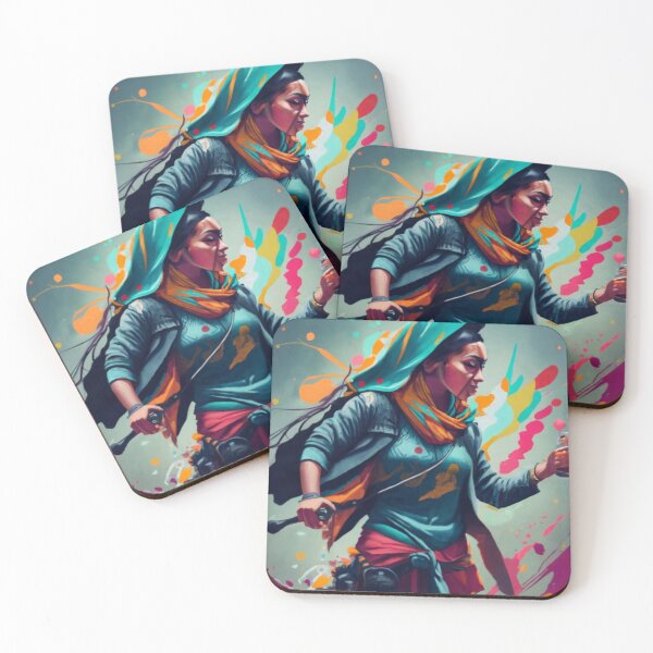 Item preview, Warrior Nun Rainbow  designed and sold by Print4Shirt4You.
