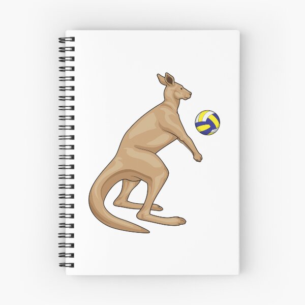 Item preview, Kangaroo Volleyball player Volleyball designed and sold by Snabdesign84.