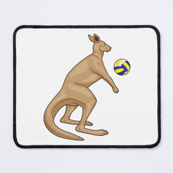 Item preview, Kangaroo Volleyball player Volleyball designed and sold by Snabdesign84.