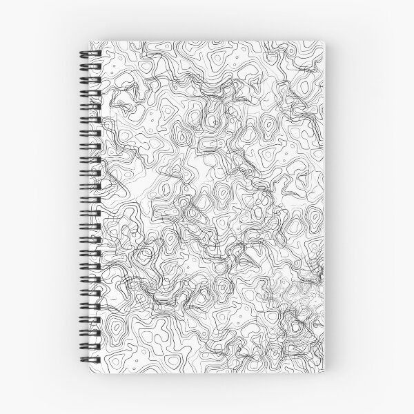 Item preview, Topography pattern - Topographic black and white abstract groups designed and sold by KMCYZ.