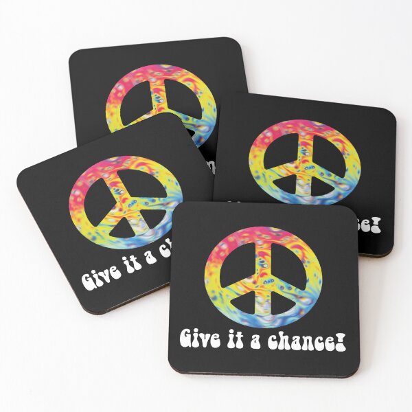 Artikelvorschau, Retro-Grafik „Give Peace a Chance“. entworfen und verkauft von dadp616.