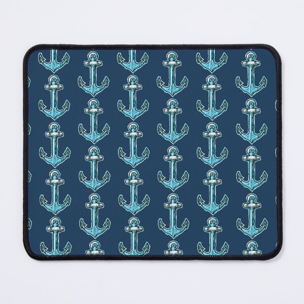 Item preview, Blue anchor sailor tattoo style  designed and sold by weilertsen.