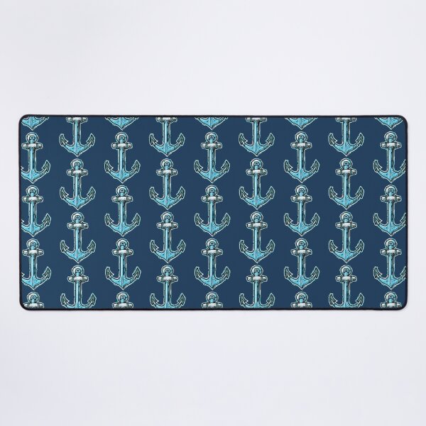 Item preview, Blue anchor sailor tattoo style  designed and sold by weilertsen.